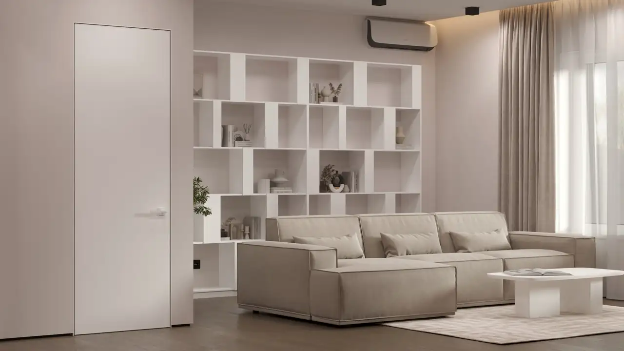 Скрытые двери под покраску: преимущества и недостатки