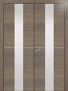 Дверь Tivoli / Тиволи Ж-3 Дуб антик со стеклом