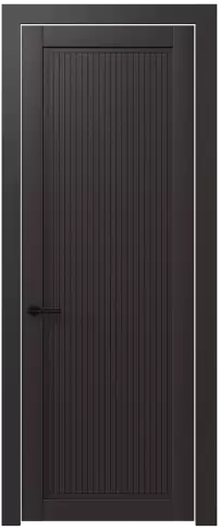Дверь Tivoli З-2 Чёрный Базальт эмаль (RAL 040-30-05) без стекла