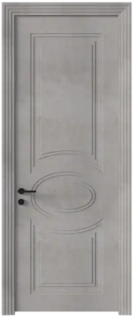 Межкомнатная дверь Florencia Neo Classic Scalino, Без стекла (ДГ), цвет - Белый камень