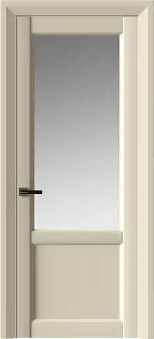 Дверь Dinastia Neo Classic Decoro Жемчужная эмаль (RAL 1013) со стеклом