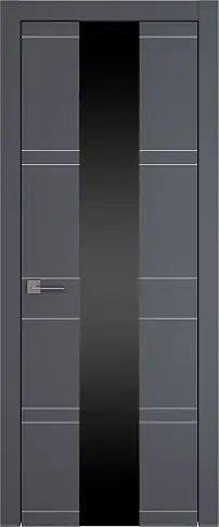 Дверь Tivoli / Тиволи Ж-2 Антрацит ST со стеклом