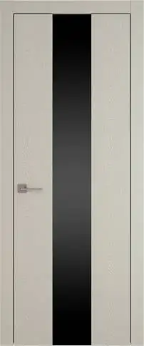 Дверь Tivoli Ж-1 Серо-оливковая эмаль по шпону (RAL 7032) со стеклом