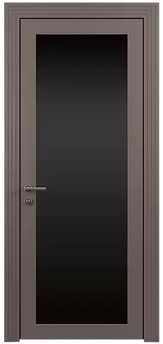 Дверь Tivoli З-1 Теплый Серый эмаль (RAL 040-60-05) со стеклом