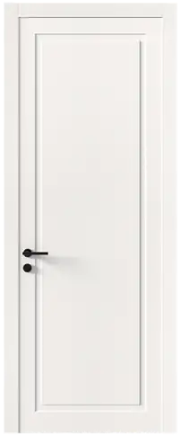 Дверь Tivoli Д-5 Белоснежная мягкая шагрень без стекла