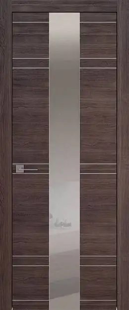 Межкомнатная дверь Tivoli / Тиволи Ж-4, Со стеклом (ДО), цвет - Венге Нуар