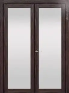 Дверь Tivoli / Тиволи З-1 Венге Нуар со стеклом