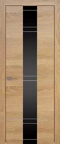 Дверь Tivoli Ж-4 Дуб капучино со стеклом