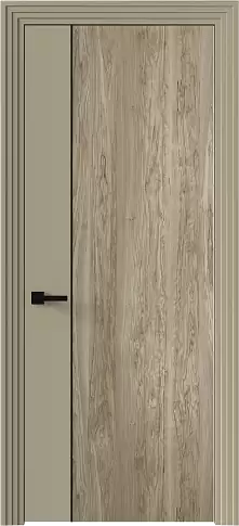 Дверь Piazza Moderno Олива серая без стекла