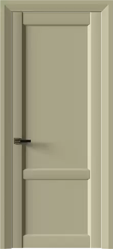 Дверь Dinastia Neo Classic Decoro Серо-оливковая эмаль (RAL 7032) без стекла