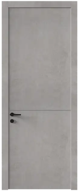 Межкомнатная дверь Tivoli Б-3, Без стекла (ДГ), цвет - Белый камень