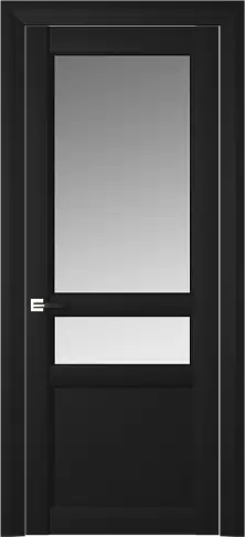 Дверь Imperia-R Neo Classic Decoro Чёрный ST со стеклом