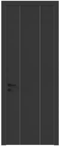 Дверь Tivoli Б-1 Диамант серый без стекла