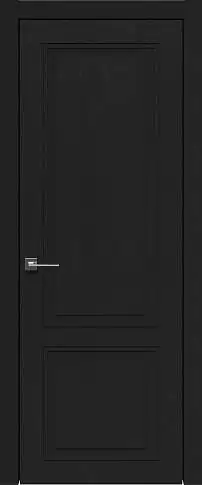 Дверь Dinastia Neo Classic Черная эмаль по шпону (RAL 9004) без стекла
