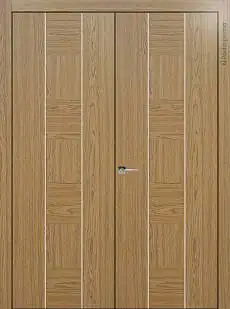 Дверь Tivoli / Тиволи Б-1 Дуб карамель без стекла
