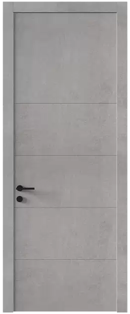 Межкомнатная дверь Tivoli Д-2, Без стекла (ДГ), цвет - Белый камень