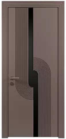 Дверь Cascato Moderno Теплый Серый эмаль (RAL 040-60-05) без стекла