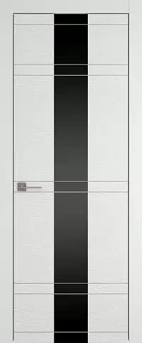 Дверь Tivoli Ж-4 Белая эмаль по шпону (RAL 9003) со стеклом