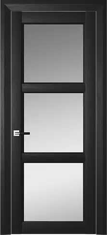 Дверь Milano Neo Classic Decoro Масло чёрное со стеклом Дверь Milano Neo Classic Decoro Масло чёрное со стеклом