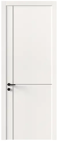 Дверь Tivoli Е-3 Белоснежная мягкая шагрень без стекла