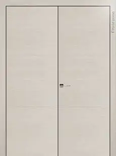 Дверь Tivoli / Тиволи В-3 Дуб шампань без стекла