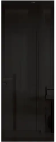 Дверь Tivoli&nbsp;А-3 Невидимка Серая стяжка эмаль (RAL 060-60-05) со стеклом