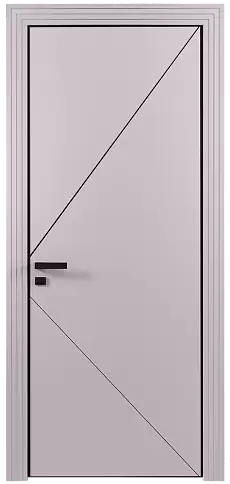 Дверь Pala Moderno Серый Флокс эмаль (RAL 358-71-02) без стекла
