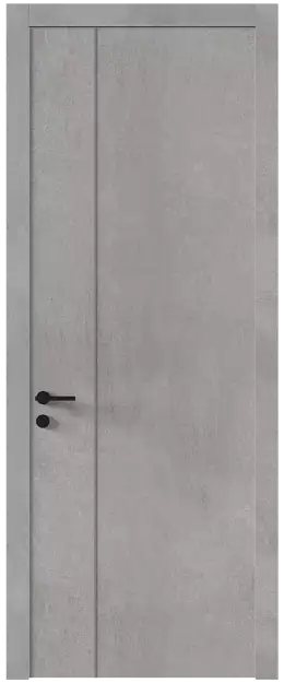 Межкомнатная дверь Tivoli В-1, Без стекла (ДГ), цвет - Белый камень