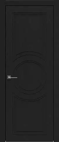 Дверь Ravenna Neo Classic Черная эмаль по шпону (RAL 9004) без стекла