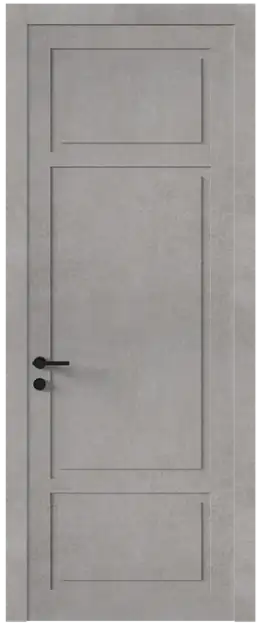 Межкомнатная дверь Tivoli К-5, Без стекла (ДГ), цвет - Белый камень