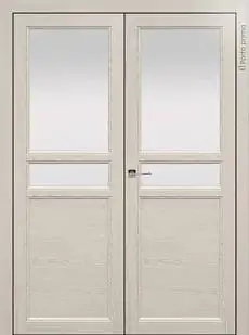 Дверь Sorrento / Сорренто Д2 Дуб шампань со стеклом