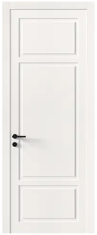 Дверь Tivoli К-5 Белоснежная мягкая шагрень без стекла