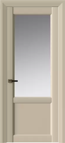 Дверь Dinastia Neo Classic Decoro Бежевый Мел эмаль (RAL 075-80-10) со стеклом
