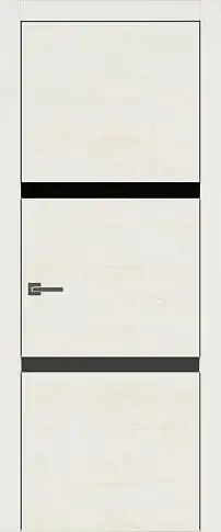 Дверь Tivoli В-4 Бежевая эмаль по шпону (RAL 9010) без стекла