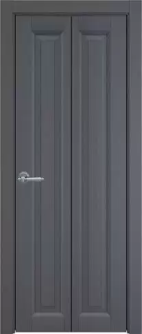 Дверь Domenica Книжка Porta Classic Графитово-серая эмаль (RAL 7024) без стекла