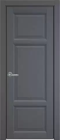 Дверь Siena Porta Classic Графитово-серая эмаль (RAL 7024) без стекла
