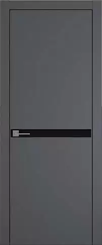 Дверь Tivoli Б-4 Графитово-серая эмаль (RAL 7024) без стекла
