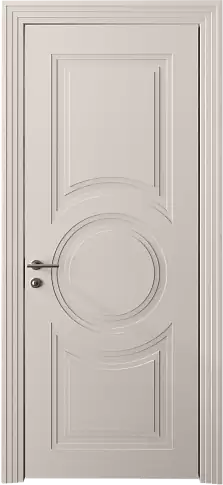 Дверь Ravenna Neo Classic Scalino Бежевая эмаль (RAL 9010) без стекла