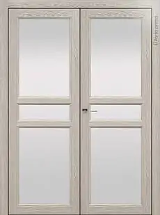 Дверь Sorrento / Сорренто Е2 Серый дуб со стеклом