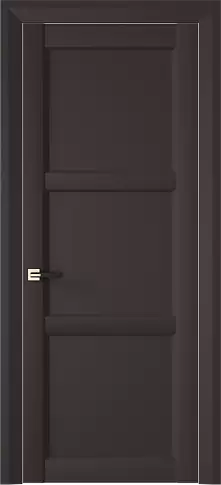 Дверь Milano Neo Classic Decoro Чёрный Базальт эмаль (RAL 040-30-05) без стекла