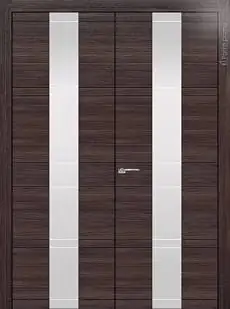 Дверь Tivoli / Тиволи Ж-2 Венге Нуар со стеклом
