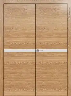Дверь Tivoli / Тиволи Б-4 Дуб капучино без стекла