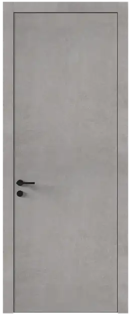 Межкомнатная дверь Tivoli А-4, Без стекла (ДГ), цвет - Белый камень