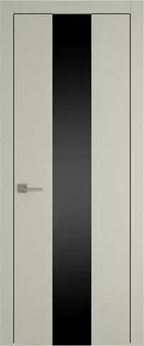 Дверь Tivoli Ж-1 Серо-оливковая эмаль (RAL 7032) со стеклом
