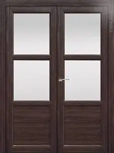 Дверь Sorrento / Сорренто Б2 Венге Нуар со стеклом