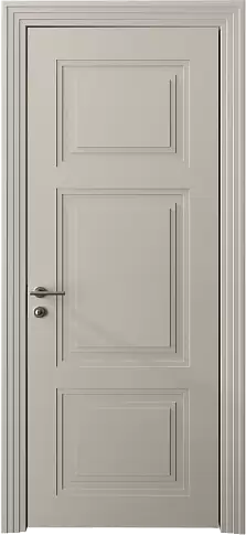 Дверь Siena Neo Classic Scalino Жемчужная эмаль (RAL 1013) без стекла