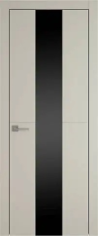 Дверь Tivoli / Тиволи Ж-3 Серо-оливковая эмаль (RAL 7032) со стеклом