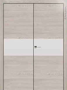 Дверь Tivoli / Тиволи Е-4 Серый дуб без стекла