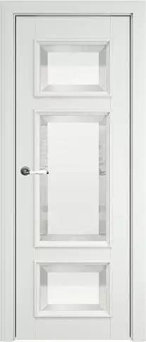 Дверь Siena Porta Classic LUX Бежевая эмаль (RAL 9010) со стеклом
