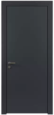 Дверь Tivoli А-4 Графитово-серая эмаль (RAL 7024) без стекла